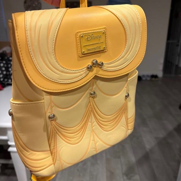 Disney Loungefly Beauty and the Beast backpack Lightly used. - Picture 2 of 3